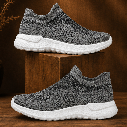 Cozy Knit Slip-Ons